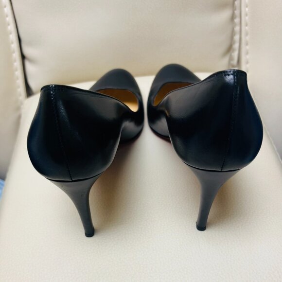 Christian Louboutin Black and Red Women's Shoes - Picture 4 of 10